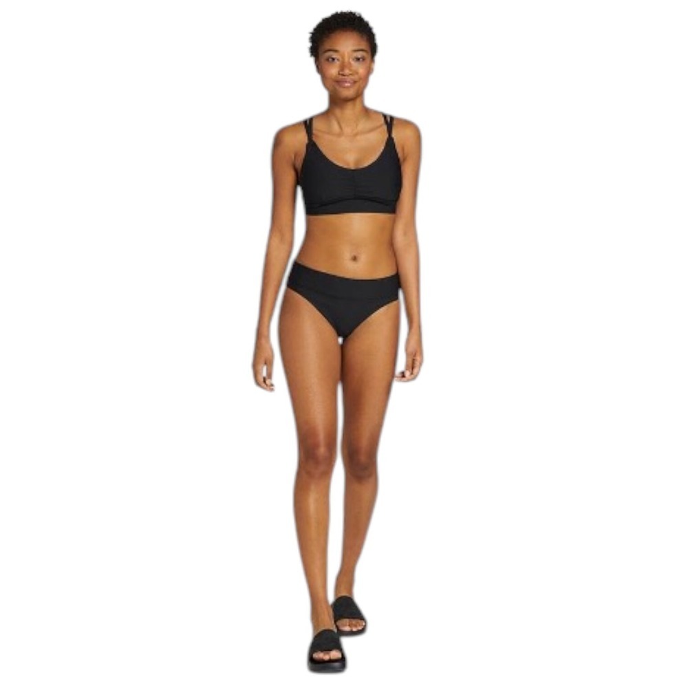 CALIA Womens Mid Rise Wide Banded Swim Bikini Bottoms NWT - Size XXL - Black - Picture 6 of 11